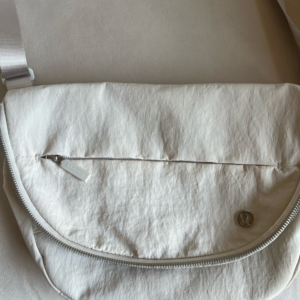lululemon athletica Cream Crossbody Bag